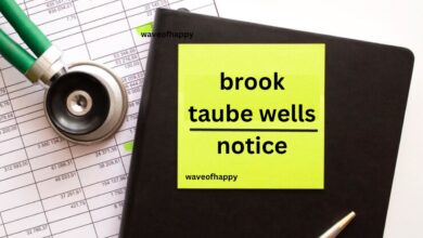 Brook Taube Wells Notice